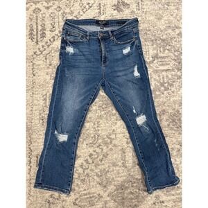 Judy Blue Denim Distressed Jeans Size 9/29 Women's Skinny